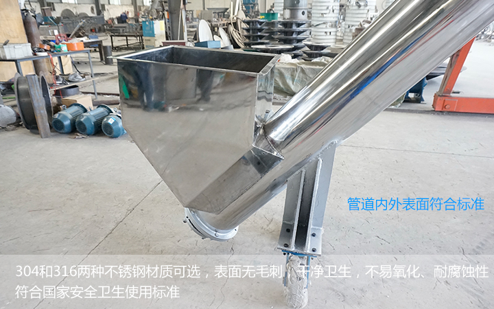  不銹鋼螺旋輸送機能用在食品行業(yè)么？